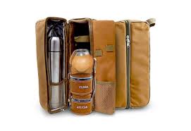 Kit Matero Marrón con Estuche de Cuero